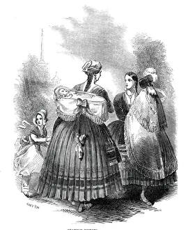 Spanish nurses, 1845. Creator: Smyth
