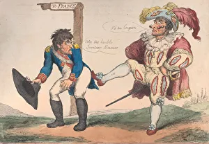 Signpost Prints: A Spanish Pass-Port to France!!, September 12, 1808. September 12, 1808