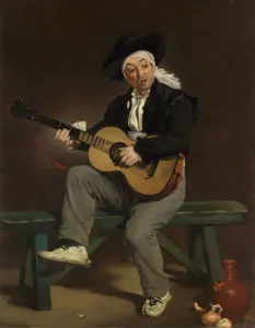 The Spanish Singer, 1860. Creator: Edouard Manet