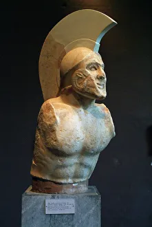 Sparta Prints: Sparta Archaeological Museum, Greece, 2003. Creator: Ethel Davies