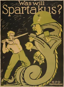 The Spartacus League (Spartakusbund), 1919. Creator: Hirsch, Karl Jakob (1892-1952)