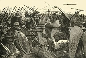 Ahaseurus Gallery: The Spartans at Plataea, 1890. Creator: Unknown
