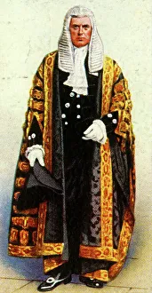 Player John Sons Prints: Speaker of the House of Commons, 1937. Creator: Unknown