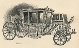 State Coach Prints: The Speakers Carriage: Seventeenth Century. (South Kensington), 1886. Artist: E H Fitchen