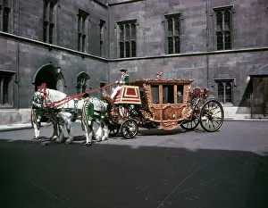 Courtyard Prints: The Speaker's Coach, c1955