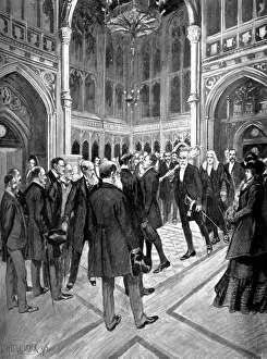 The Speakers Procession, House of Commons, Palace of Westminster, London, c1905
