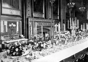 The Speakers State Dining Room, House of Commons, Westminster, London, c1905