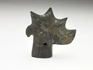 Spearhead in the form of a bird head, Eastern Zhou to Han dynasty