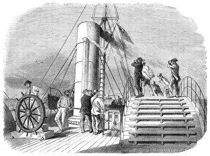 Blockade Prints: Our Special Artist on board The Lilian