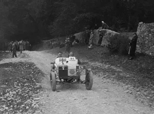 Cotswolds Prints: Special trials car competing in a motoring trial