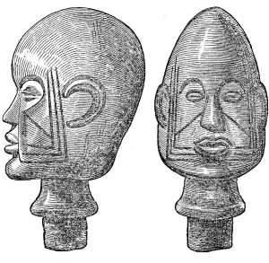 Specimen of Ashantee sculpture, 1873. Creator: Unknown