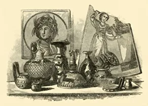 Specimens of Carthaginian Art, 1890. Creator: Unknown Specimens of Carthaginian Art, 1890. Creator: Unknown