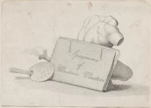 Trade Card Collection: Specimens of Modern Masters, 18th century. 18th century. Creator: Anon