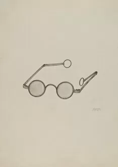 Eyesight Collection: Spectacles, 1941. Creator: Dorothy Dwin