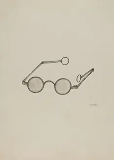 Eyesight Collection: Spectacles, 1941. Creator: Dorothy Dwin