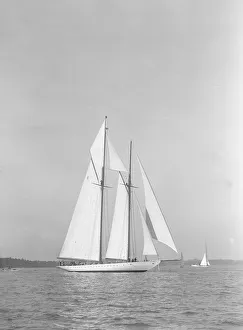 The spectacular 338-ton Big Class schooner Westward, 1935. Creator: Kirk & Sons of Cowes