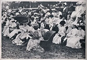 Schleswig Holstein Prints: Some of the Spectators at the Guards Sports at Chelsea, 1906
