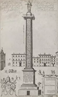 Aelst Nicolaus Van Collection: Speculum Romanae Magnificentiae: The Antonine Column, 1589. 1589. Creator: Anon