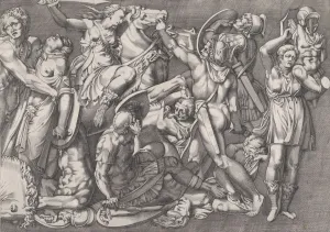 Speculum Romanae Magnificentiae: Battle of the Amazons, 1559. 1559