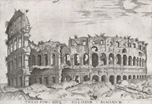 Speculum Romanae Magnificentiae: The Coloseum, 16th century. 16th century. Creator: Anon