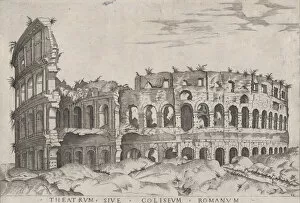 Speculum Romanae Magnificentiae: The Colosseum, 16th century. 16th century