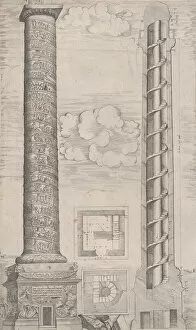 Speculum Romanae Magnificentiae: Column of Trajan, 16th century. 16th century