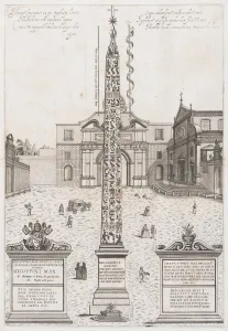 Speculum Romanae Magnificentiae: The Egyptian Obelisk of Augustus, 1589. 1589