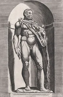 Speculum Romanae Magnificentiae: Emperor Commodus as Hercules, 1582. 1582