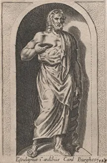 Speculum Romanae Magnificentiae: Esculapius (Esculapius in aedibus Card. Burghesij