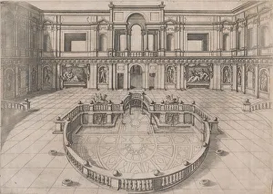 Speculum Romanae Magnificentiae: Great Hall within the Villa of Pope Julius, 16th