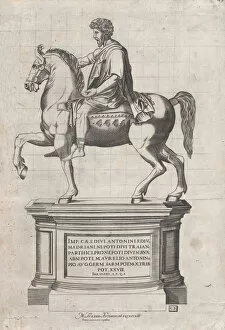 Beatrizet Nicolas Gallery: Speculum Romanae Magnificentiae: Marcus Aurelius, 16th century. 16th century