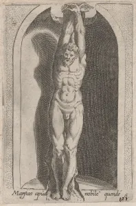 Speculum Romanae Magnificentiae: Marsias (Marsias apud nobile quende), 16th century
