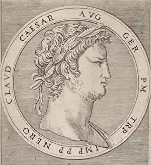 Second State Of Three Prints: Speculum Romanae Magnificentiae: Nero, from The Twelve Caesars, ca. 1500-1534. ca