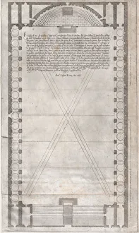 Speculum Romanae Magnificentiae: Plan of the Vatican Teatro