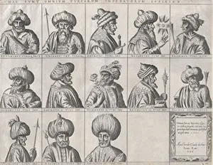 Speculum Romanae Magnificentiae: Portraits of Turkish Sultans, late 16th century
