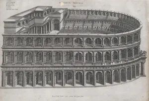 Speculum Romanae Magnificentiae: Theater of Marcellus, 16th century. 16th century