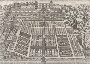 Speculum Romanae Magnificentiae: Tivoli Palace and Gardens, 1581. 1581