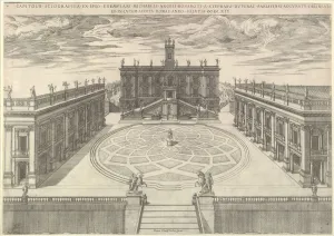 Speculum Romanae Magnificentiae: View of the Roman Capitol, 1569