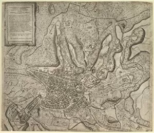 Speculum Romanae Magnificentiae: View of Rome from the West, 1557