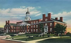 Campus Gallery: Speed Scientific School, Uiversity of Louisville, 1942. Artist: Caufield & Shook