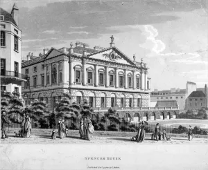 Green Park Prints: Spencer House, Westminster, London, 1800