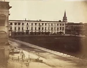 Calcutta Prints: [Spences Hotel & St. Johns Cathedral, Calcutta], 1858-61