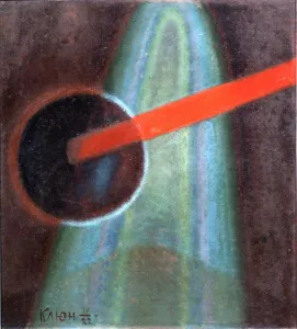 Images Dated 5th June 2013: Spherical composition, 1922. Artist: Klyun, Ivan Vassilyevich (1873-1942)