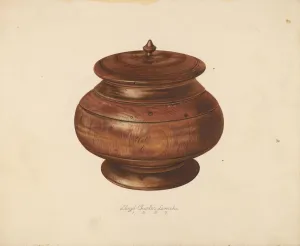 Condiment Gallery: Spice Box, 1939. Creator: Lloyd Charles Lemcke