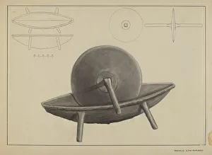 Francis Law Durand Prints: Spice Grinder, c. 1937. Creator: Francis Law Durand