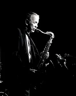 Spike Robinson, Ronnie Scotts, London, 1993. Artist: Brian O Connor