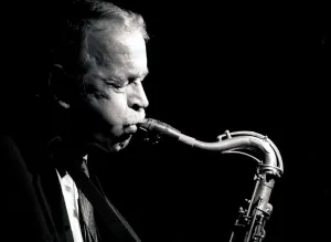 Spike Robinson, Ronnie Scotts, London, 1993. Artist: Brian O Connor
