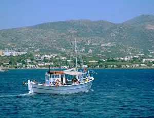 Peter Thompson Gallery: Spinalonga Cruise, Aghios Nikolasos, Crete, Greece