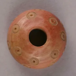 Spindle Whorl, Iran, 9th-10th century. Creator: Unknown Spindle Whorl, Iran, 9th-10th century. Creator: Unknown