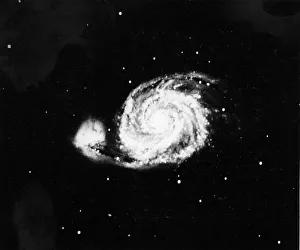 Galaxy Prints: Spiral galaxy (M 51) in Canes Venatici, 1910